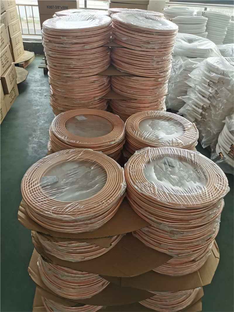 Air Condition Pancake Copper Coil Pancake Copper Tube