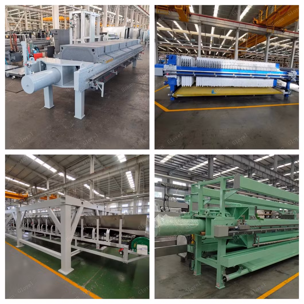 Plate and Frame Solid-Liquid Separation Filter Press for Textile Sludge
