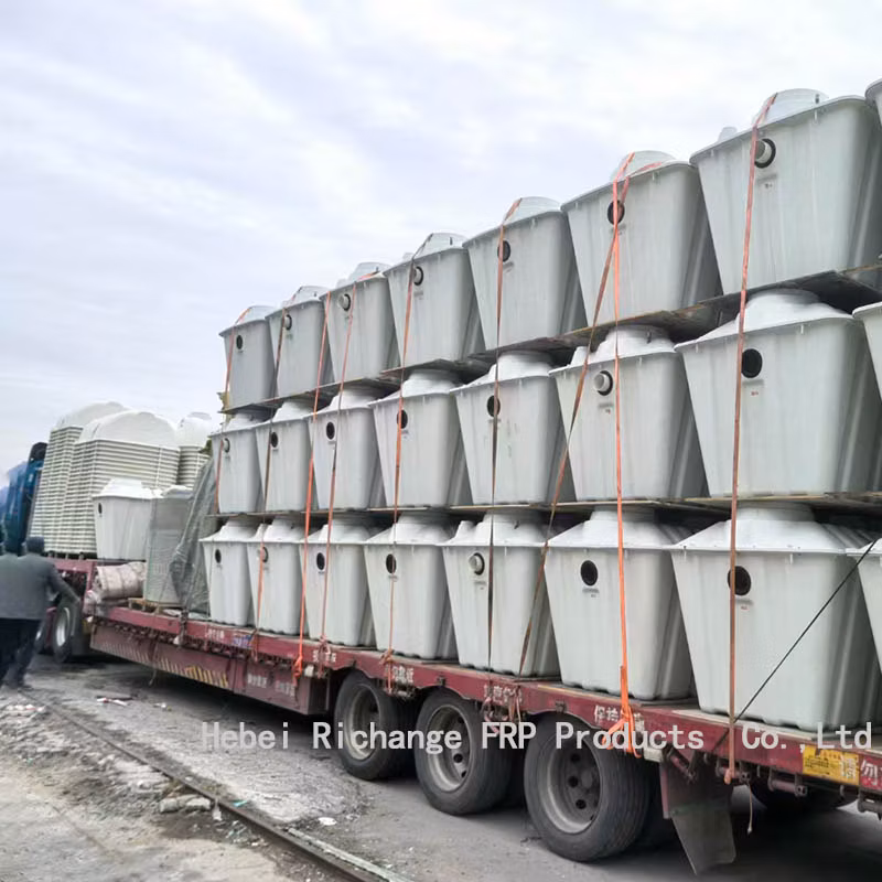 FRP Moulded Fiberglass Septic Tank for Sewage Treatment