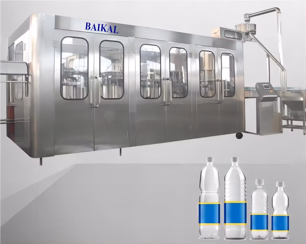 Automatic 4 Head Liquid Water Milk Oil Honey Sauce Glass Bottle Dosing Bottling Filling Vacuum Capping Labeling Machine Price