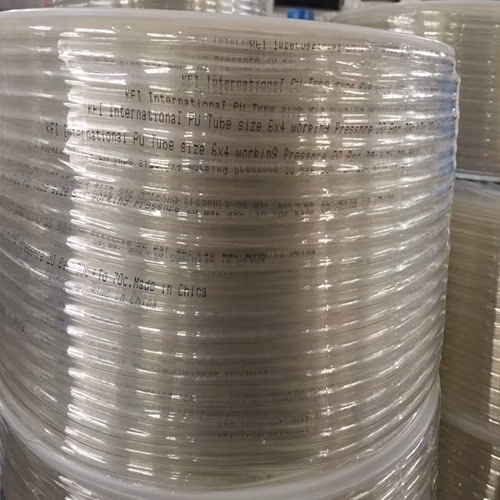 PU Air Tube Polyurethane Ester Based Pneumatic TPU Hose Based Water Proof PU Tube 5/16" Low Temperature Tube