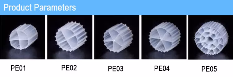 High Efficienty Mbbr Bio Filter Ball Fish Tank Filter Media for Aquarium Water Treatment