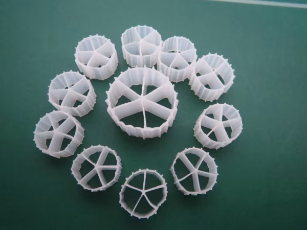 K1 K3 K4 K5 HDPE Moving Bed Bio Filter Media Carrier Mbbr for Sewage Water Treatment Plant