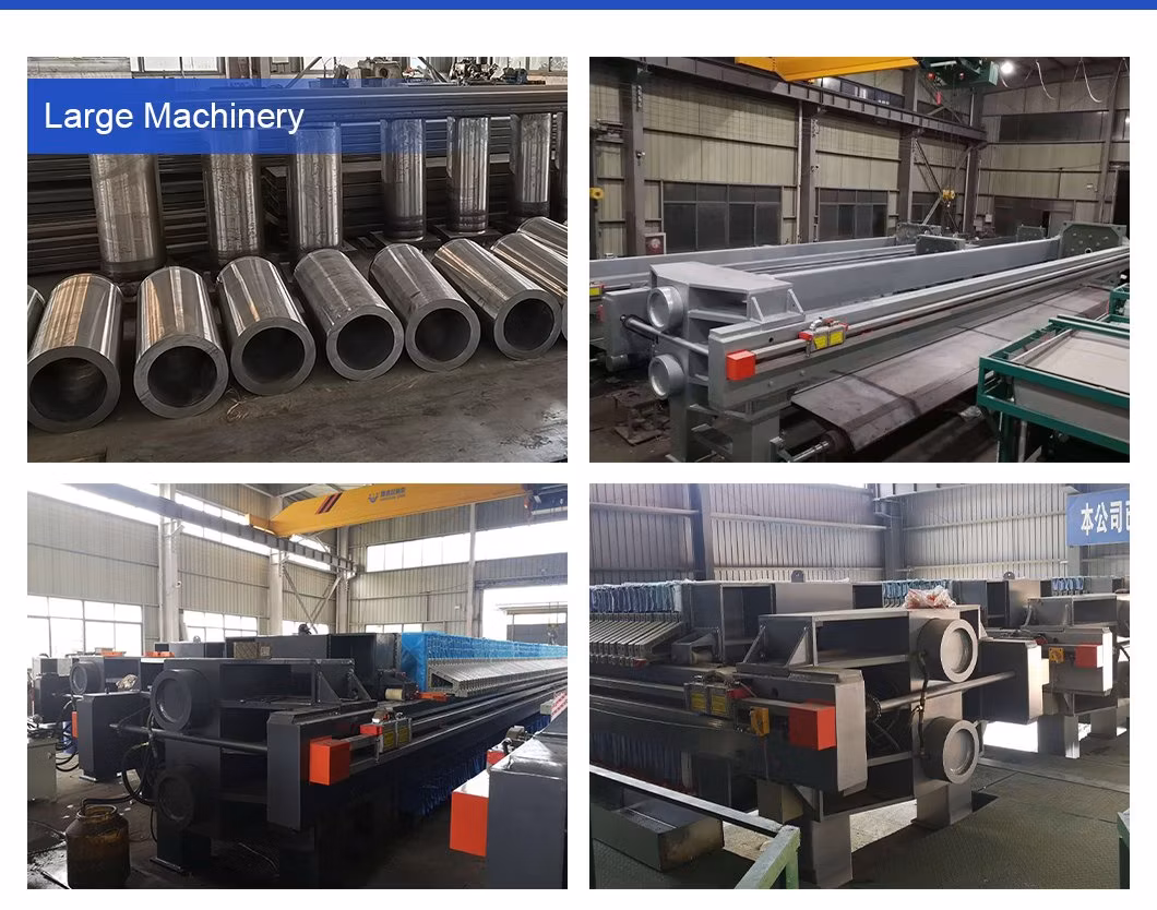 High Efficiency Stable Performance Belt Filter Press for Sludge Dewatering Screw Filter Press