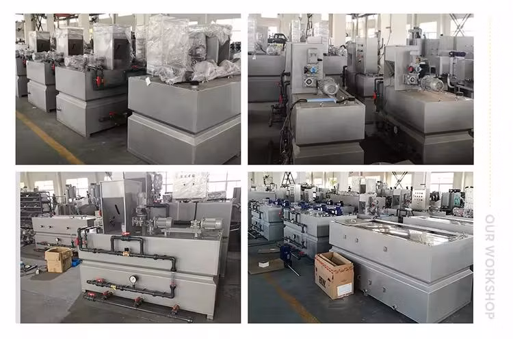 Hot Polymer Preparation Machine Polymer Dosing Equipment Automatic Chemical Dosing System