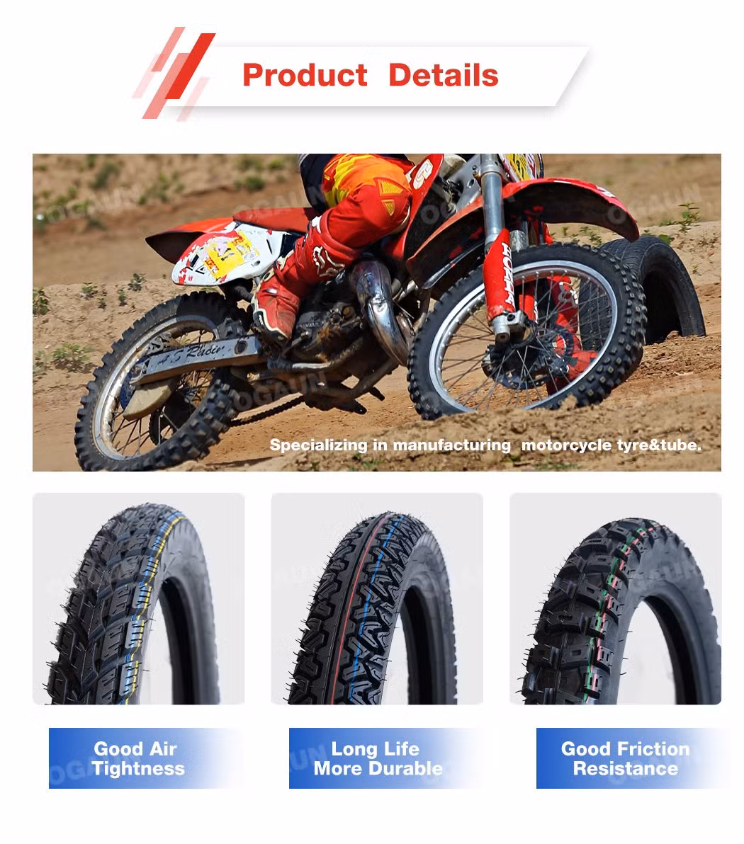 Motorcycle Air Camera Good Quality Inner Tube Manufacturer Butyl Inner Tube Motorcycle Inner Tube