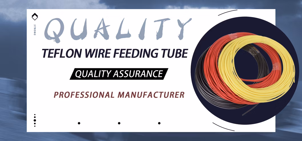 High Pressure PTFE Wire Feeding Tube 2inch Water Air Oil PTFE Pipe Hose Tube Sell Well