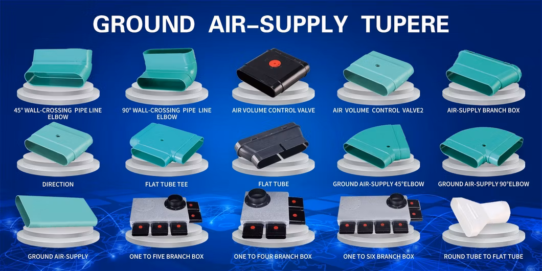 4 Way Square Ceiling Air Supply Diffuser for HVAC System