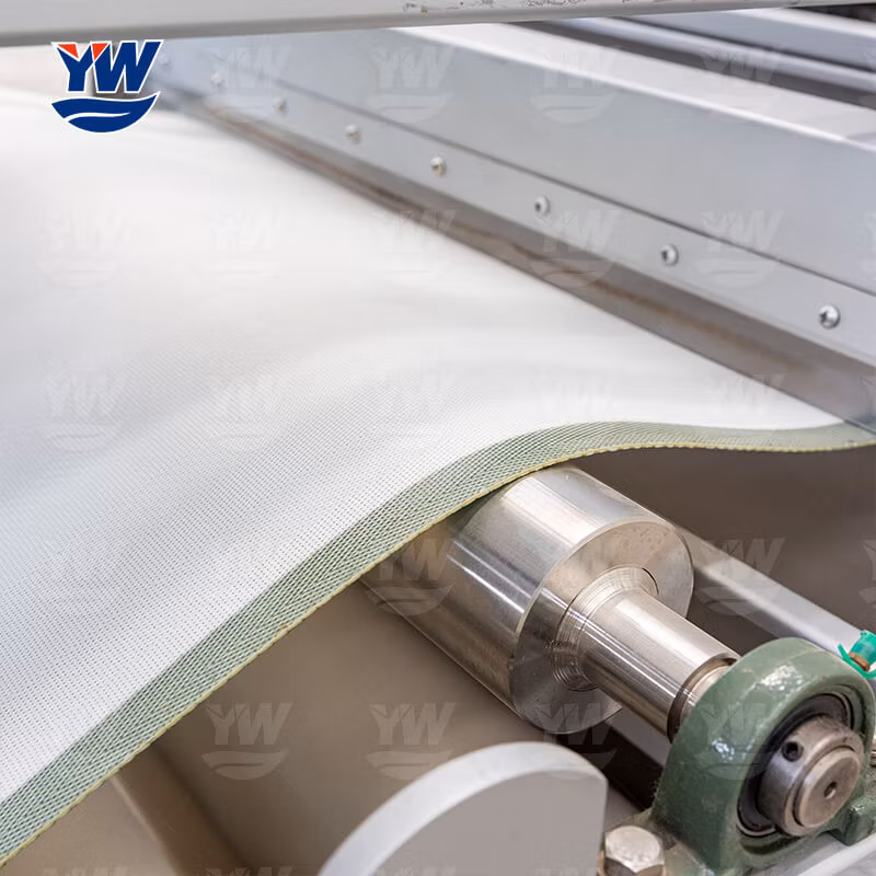 stainless Steel 304 Belt Filter Press Auto Belt Washing with Adjusting Automatically
