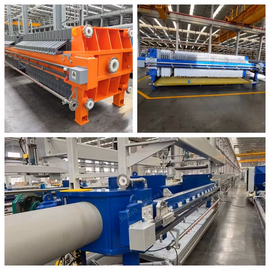 Customizable Pulp Plate and Frame Filter Press with PLC Control System
