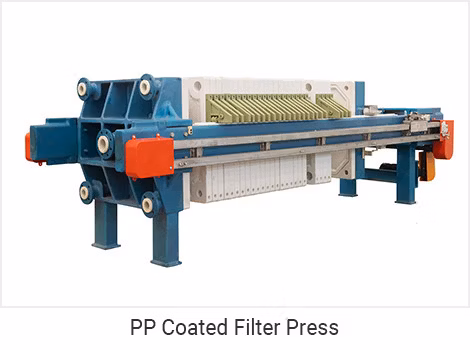 Yuwei Stainless Steel Belt Filter Press with Drum Roller and Slurry Mixer