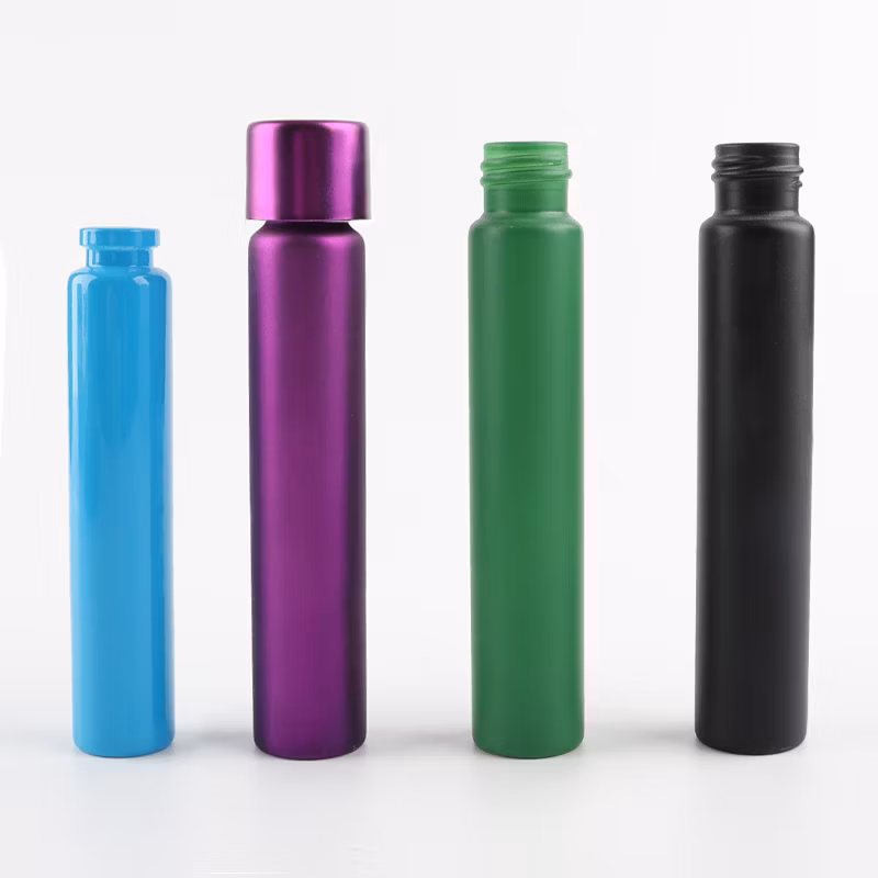 Wholesale 0.5g 1g 2g Customer Child Resistant Proof Air Tight Rolling Packing Container Glass Tube