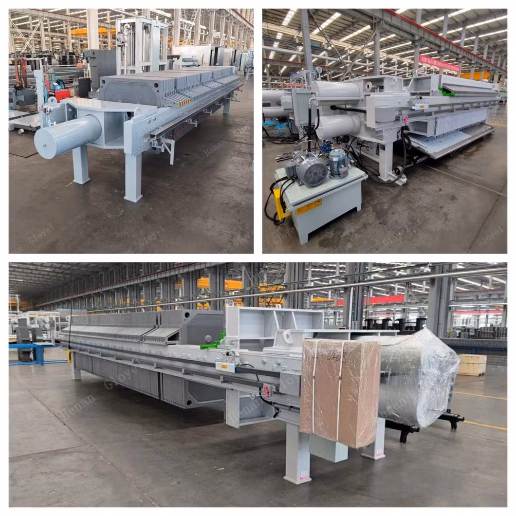 Metal Slurry Plate and Frame Filter Press with Washing System