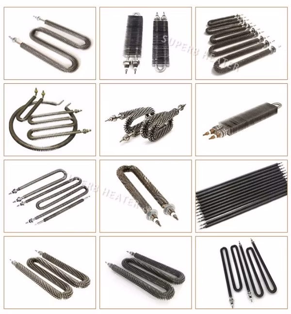 Finned Heater Air Heating Tube with Fin Strip Tubular Heater