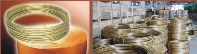 Copper Alloy Seamlee Tube Admiralty Brass Tube ASME B111 C44300 C44300b Water Air Cooler Heat Transfer Condenser