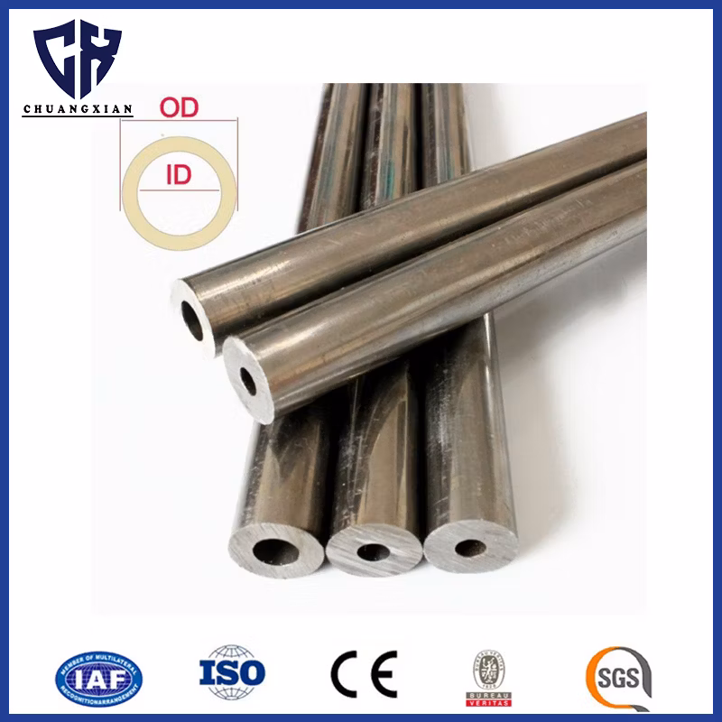 Standard Precision Actuators Circular Duct Aluminum Alloy Round Tube Air Cylinder Aluminum Pipe Honed Tube