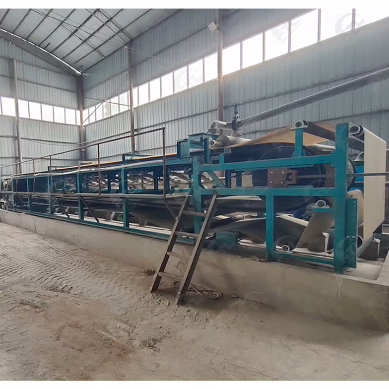 Gold CIP Cil Vacuum Belt Filter for Gold Mineral Solid Liquid Separating Plant