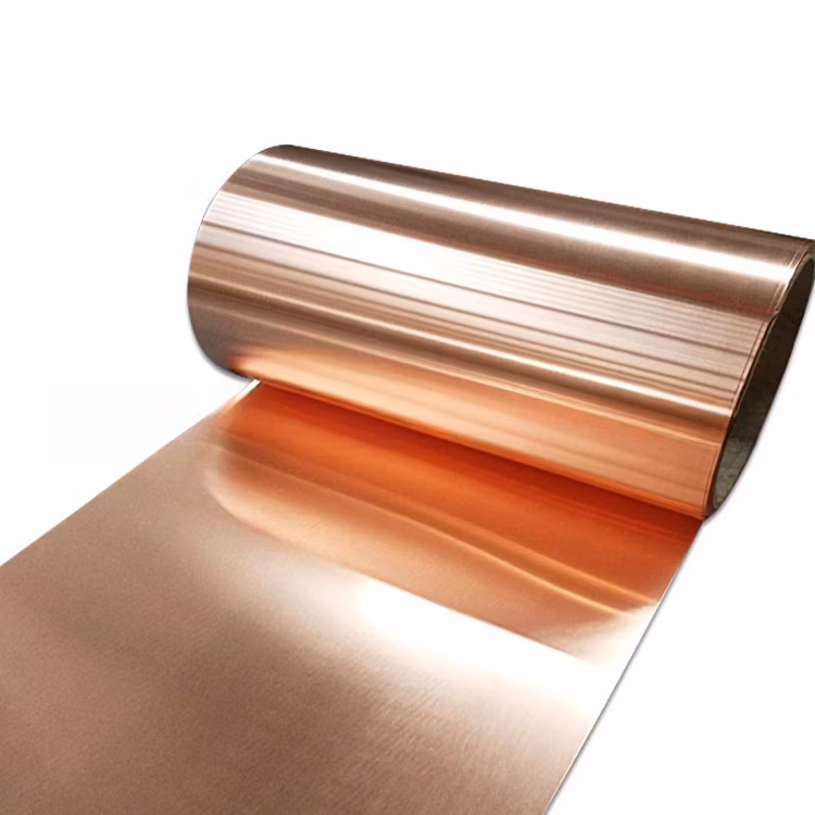 Copper Coiled Pipe for Air Condition Conduct Electricity and Heat Semi-Hard Cw004A Cw006A Cw008A Cw023A Cw024A Cw021A Purple Brass Pure Copper Coiled Tube