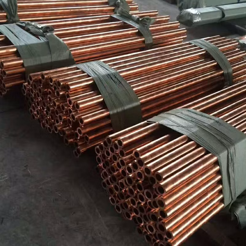C10100 C10200 C11000 99.9% Pure Copper Pipe Copper Nickel Tubes Customized Capillary Tube Air Condition or Refrigerator