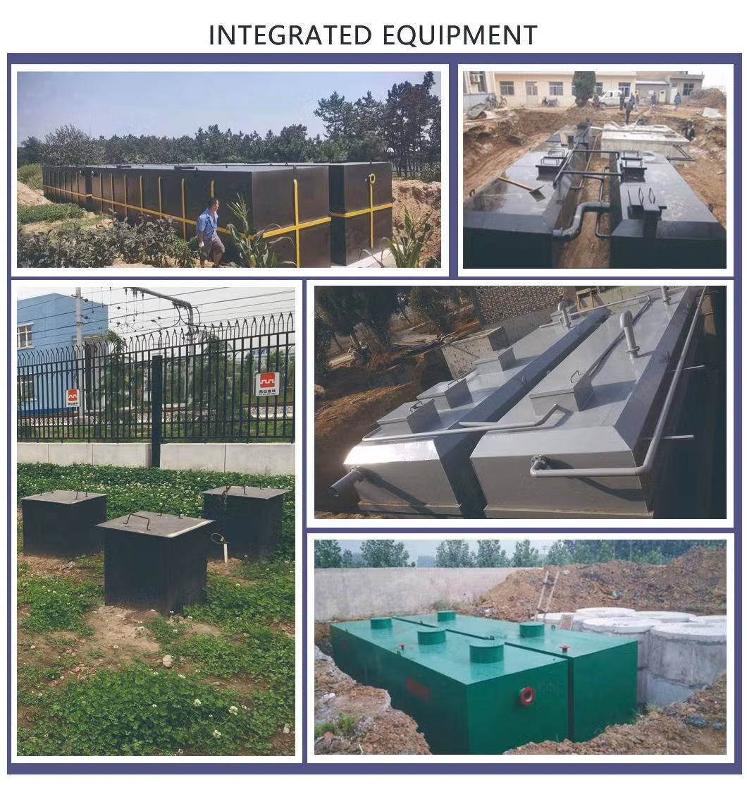 Intelligent Mbbr Sewage Treatment Station/Mbbr Wastewater Treatment Equipment