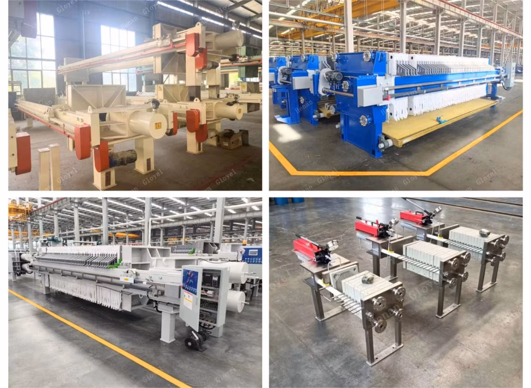 Metal Slurry Sludge Dewatering Plate and Frame Filter Press