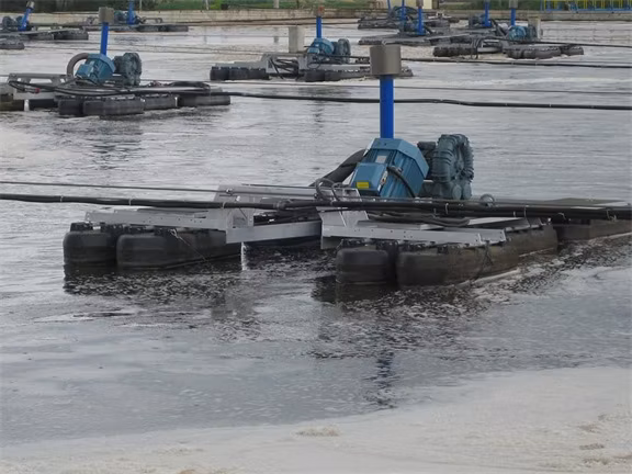 Floating Mounted/Fixing Mounted High Speed Rotary Push Flow Aerator for Air Diffusing & Water Mixing