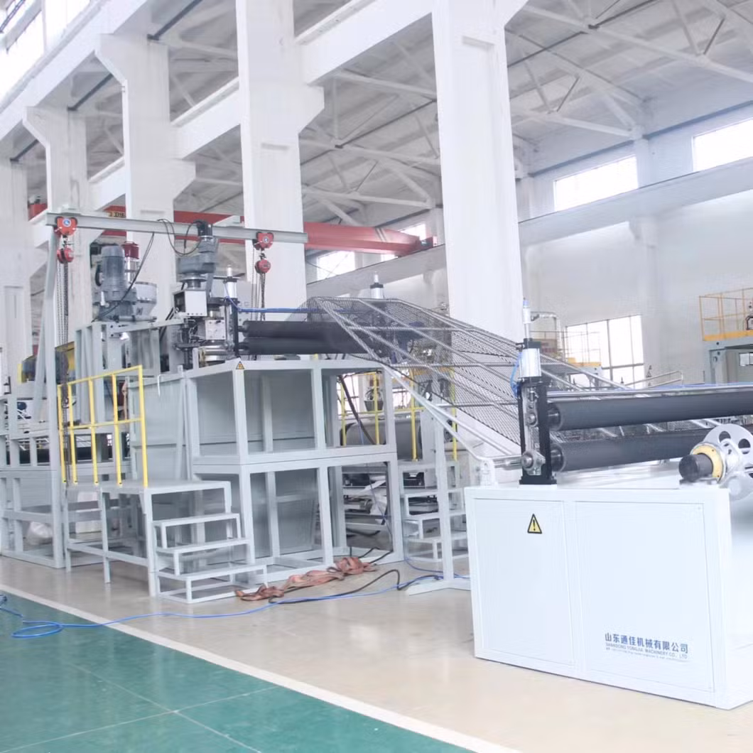 Plastic Rigid Flat Mesh Extruder Chicken Cage Aquaculture Multi-Purpose Net Making Machine