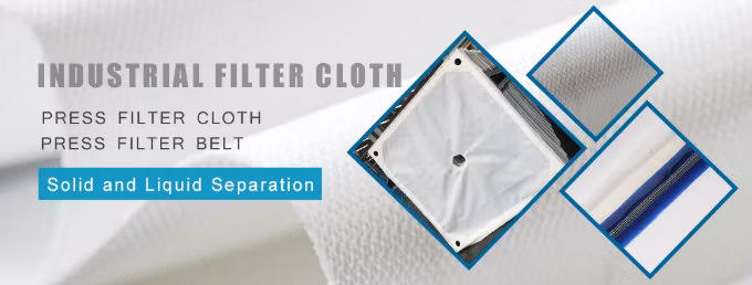 Press Belt Filters 16 Meters for Ceramic Pottery Clay Filtration Dewatering