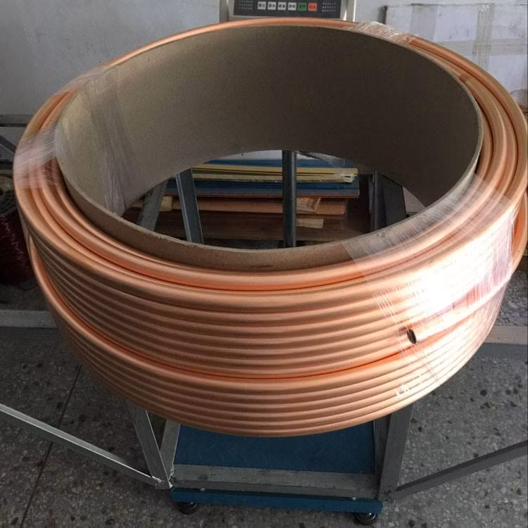 Competitive Price Air Condition Pure Copper Tube 3/8" 1/2" 3/4" 1" 11/4" 11/2" 2" 21/2" Refrigeration AC Copper Tube