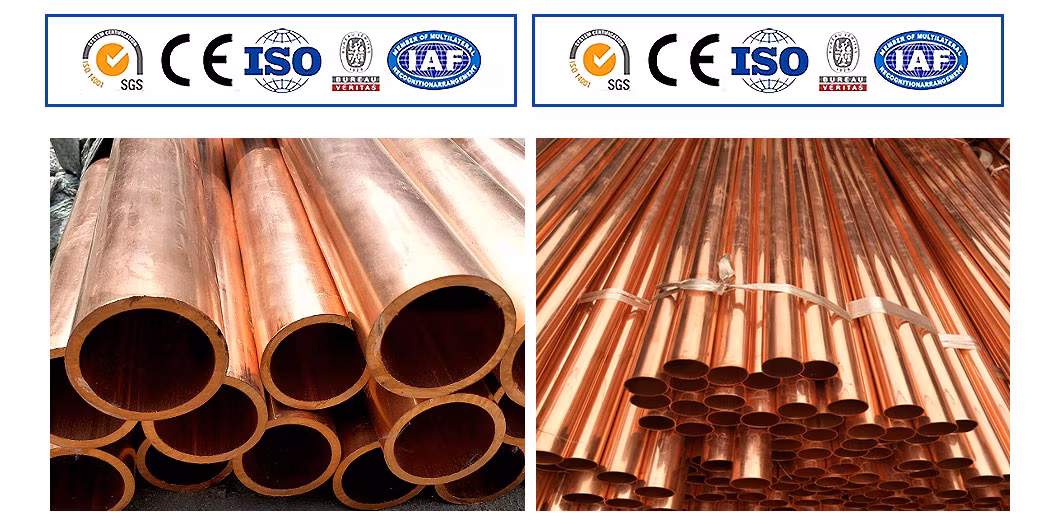 High Quality Copper Tube Factory Low Price Pure Copper Tube/Seamless Copper Tube for Air Condition