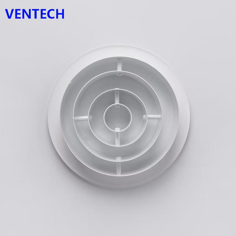 Aluminum Round Vent Air Ceiling Diffuser Return Adjustable Jet Ring Diffuser