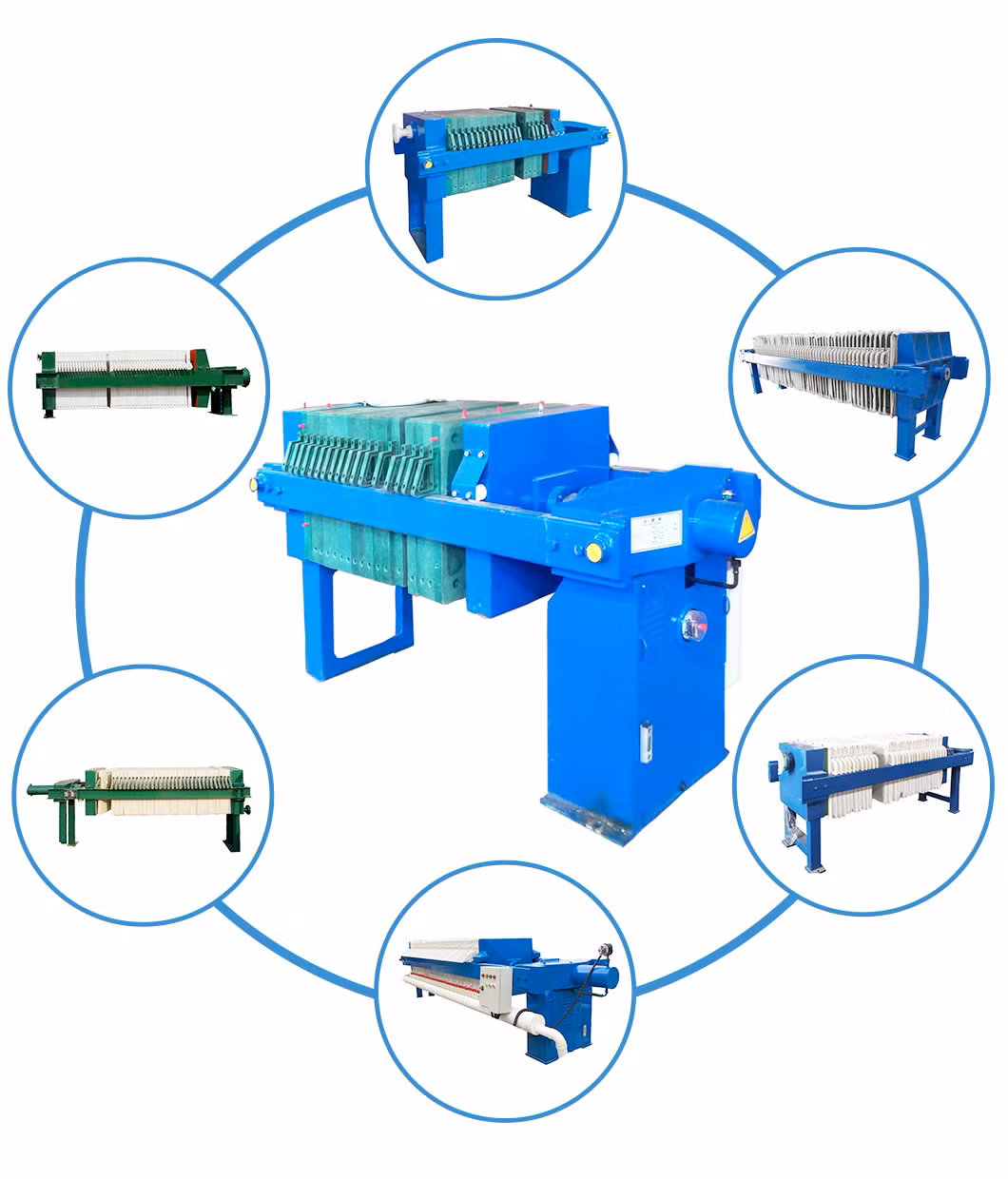 Automatic Sewage Treatment Equipment Plate and Frame Filter Press