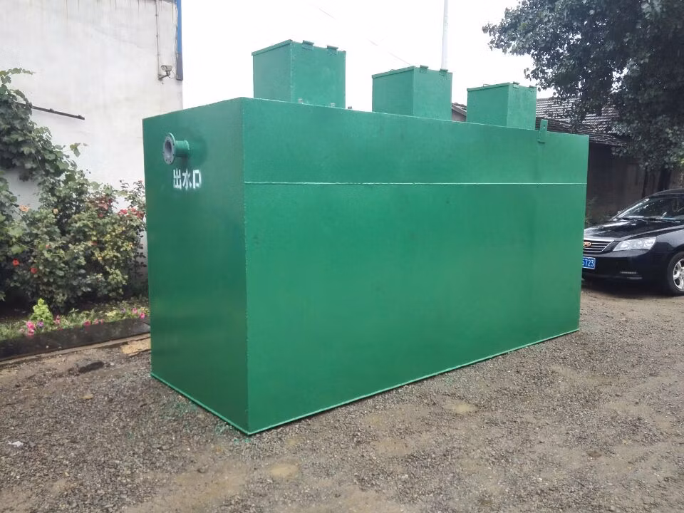 Customized Underground and Above-Ground Wastewater Sewage Treatment System Mbr or Mbbr System