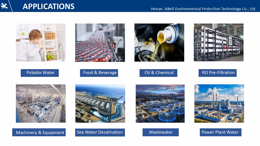 Long Service Life PP Filter Material Wire Wound Water Filter for Chemical Industry and Oil Industry