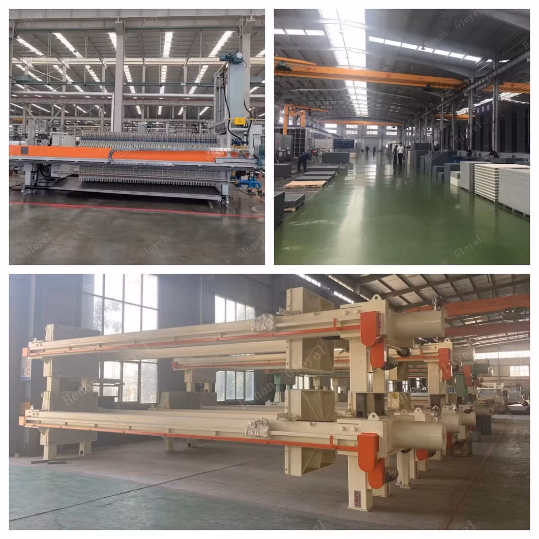 Plate and Frame Solid-Liquid Separation Filter Press for Textile Sludge