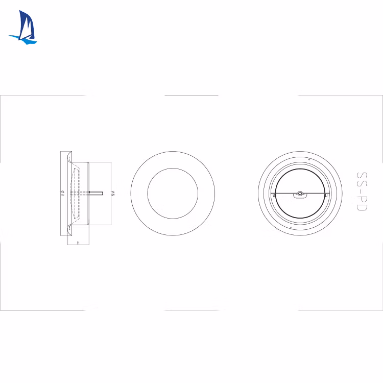 Factory Supply Round Galvanized Steel White Disc Air Diffuser