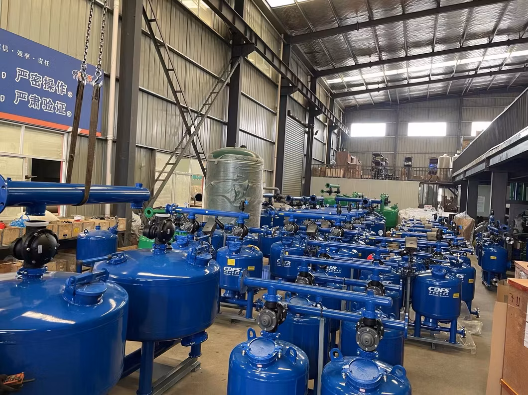 PLC/Timer Control System Self Cleaning Filter Automatic Backwash