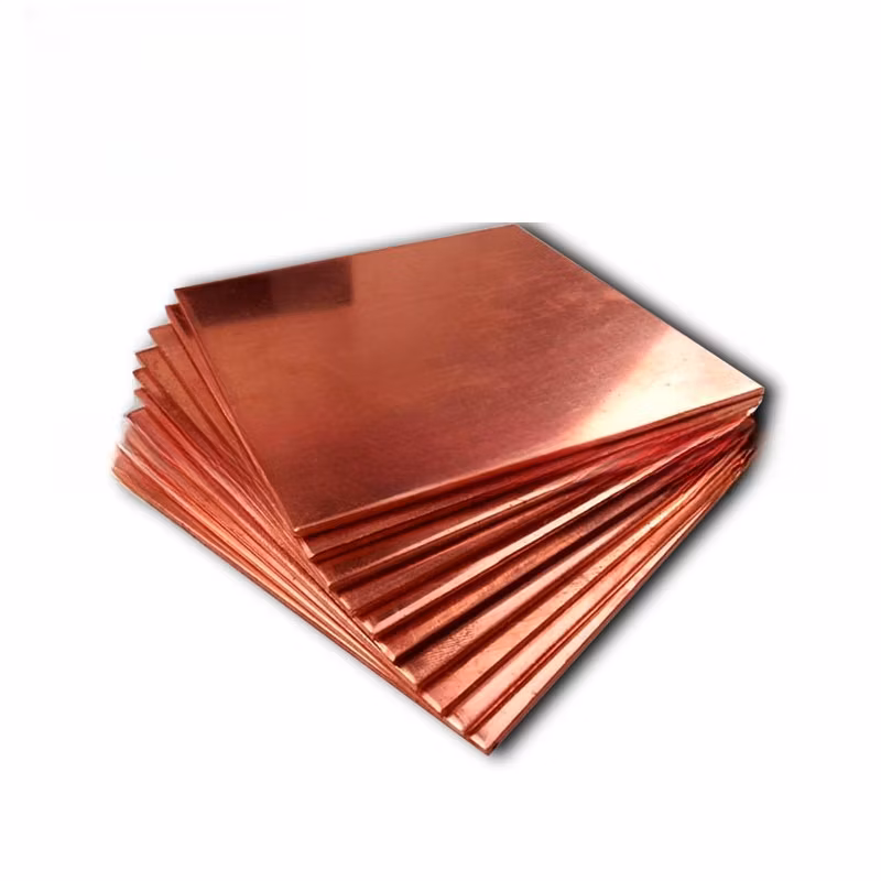 Copper Coiled Pipe for Air Condition Conduct Electricity and Heat Semi-Hard Cw004A Cw006A Cw008A Cw023A Cw024A Cw021A Purple Brass Pure Copper Coiled Tube