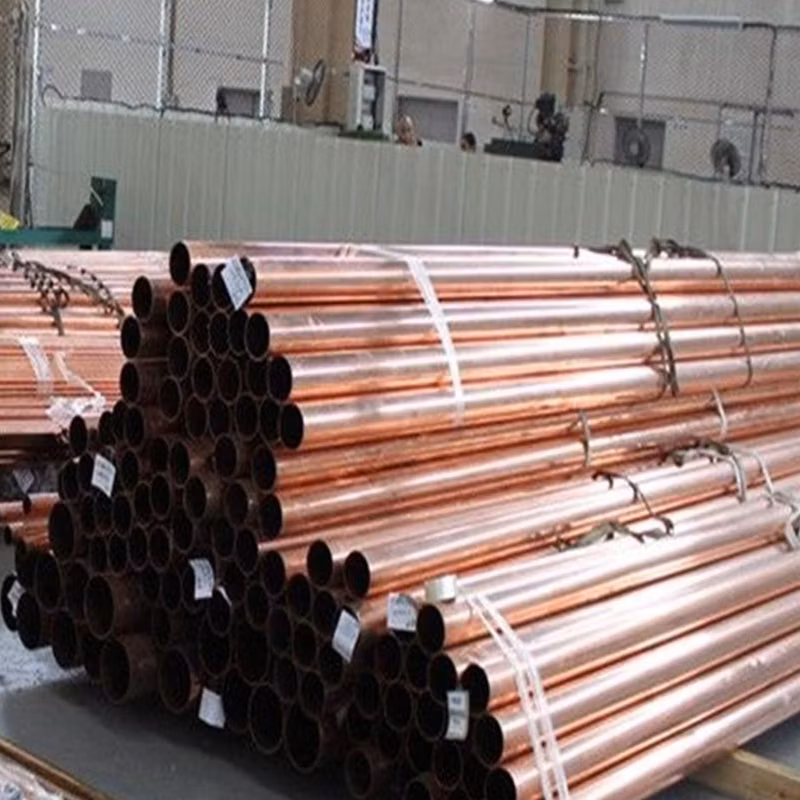 C10100 C10200 C11000 99.9% Pure Copper Pipe Copper Nickel Tubes Customized Capillary Tube Air Condition or Refrigerator