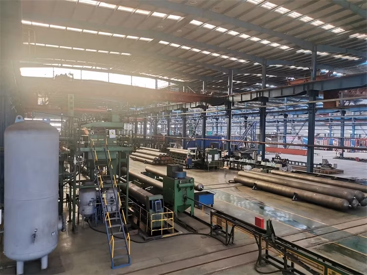Large Capacity Seamless Steel Gas Cylinder N2 He Air Hydrogen CNG Cylinder Tube Bundle Container Tank