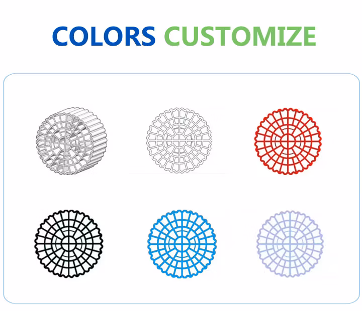 Corrosion Resistance Mbbr Bio Filter Media Membrane Biofilm Reactor for Water Treatment