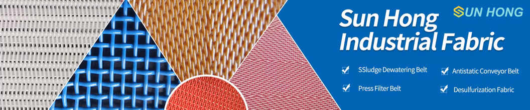 Polyester Sludge Dewatering Belt Press Filter Conveyor Belt