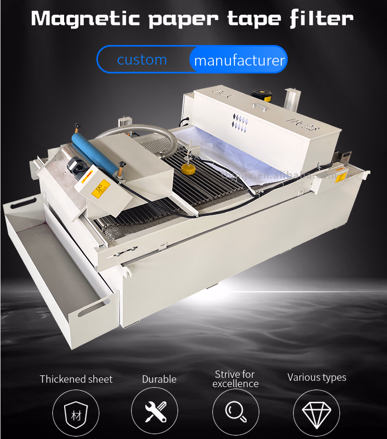 Detianhai Flat Mesh Paper Belt Filter Efficiently Filters Coolant Impurities