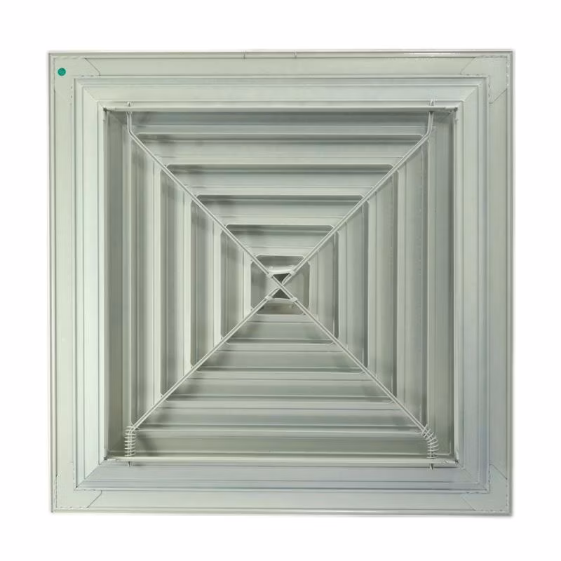 Square Ceiling Removable Core Air Diffuser Square Air Grille Diffuser