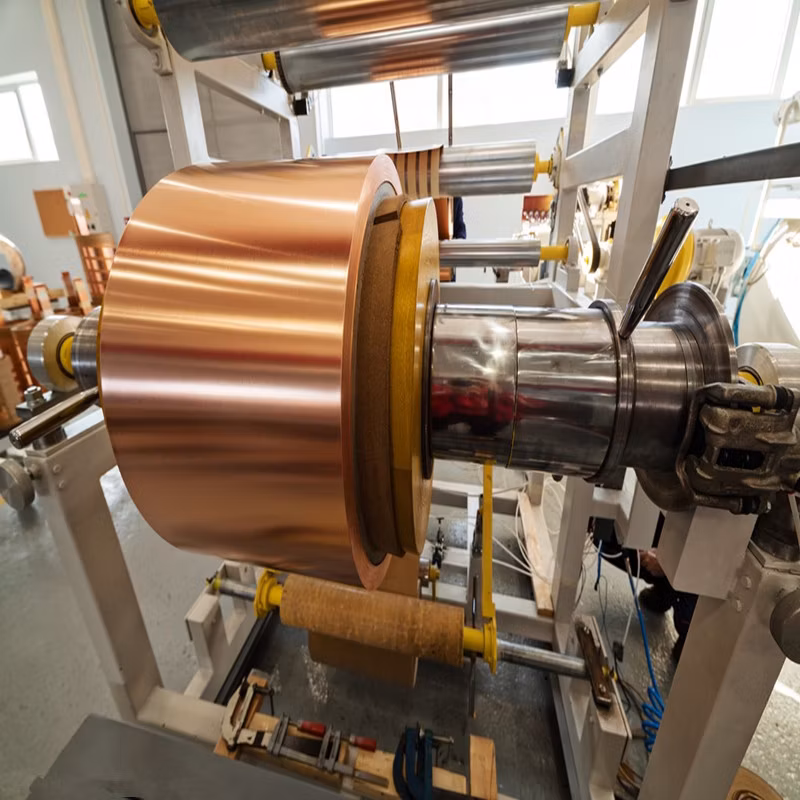 Copper Coiled Pipe for Air Condition Conduct Electricity and Heat Semi-Hard Cw004A Cw006A Cw008A Cw023A Cw024A Cw021A Purple Brass Pure Copper Coiled Tube