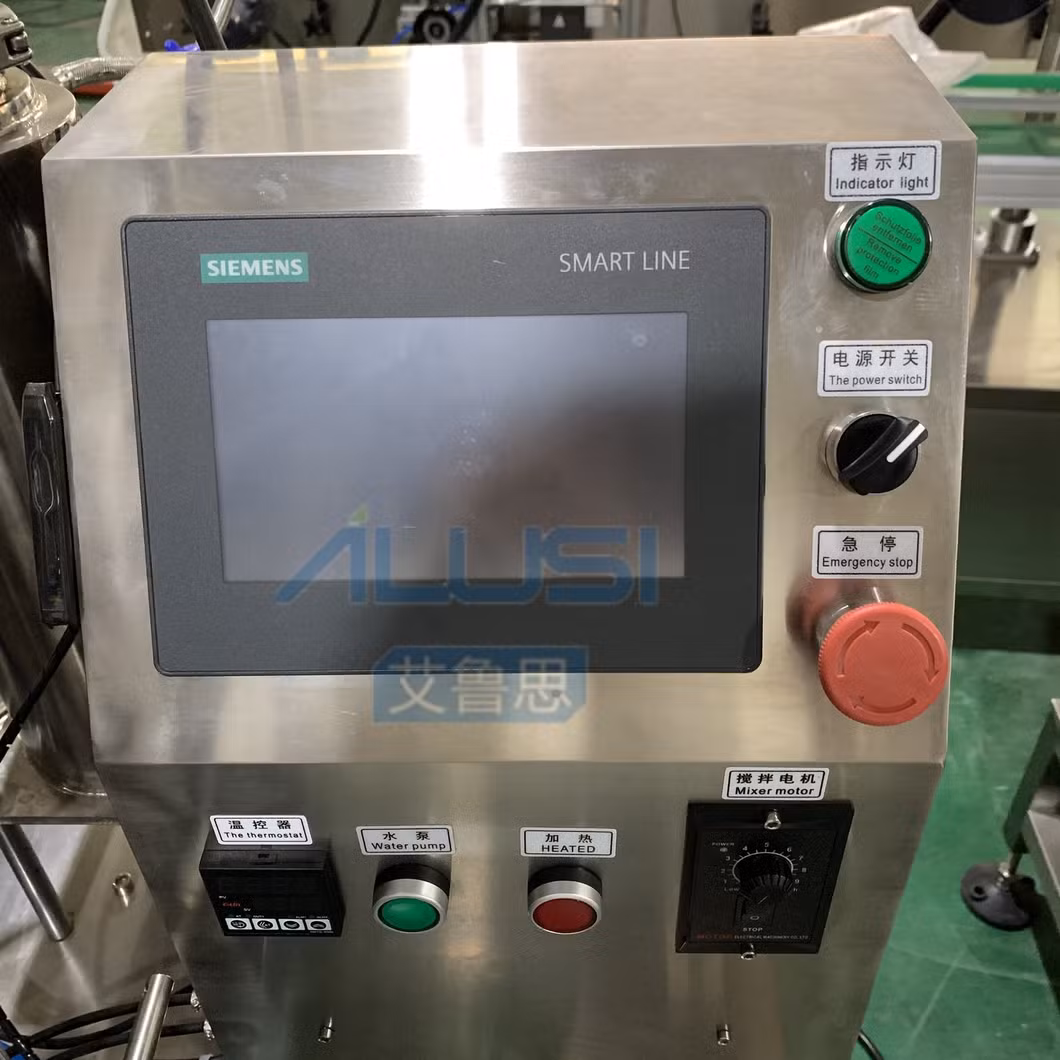 Automatic Liquid Filler Glass Bottle Dosing Cosmetic Cream Paste Honey Perfume Oil Filling Capping Sealing Labeling Machine Price Bottling Machine