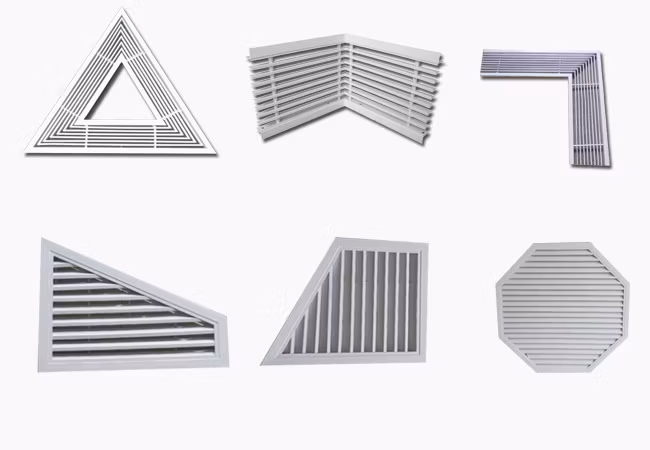 Square Ceiling Removable Core Air Diffuser Square Air Grille Diffuser