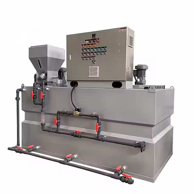 Hot Polymer Preparation Machine Polymer Dosing Equipment Automatic Chemical Dosing System