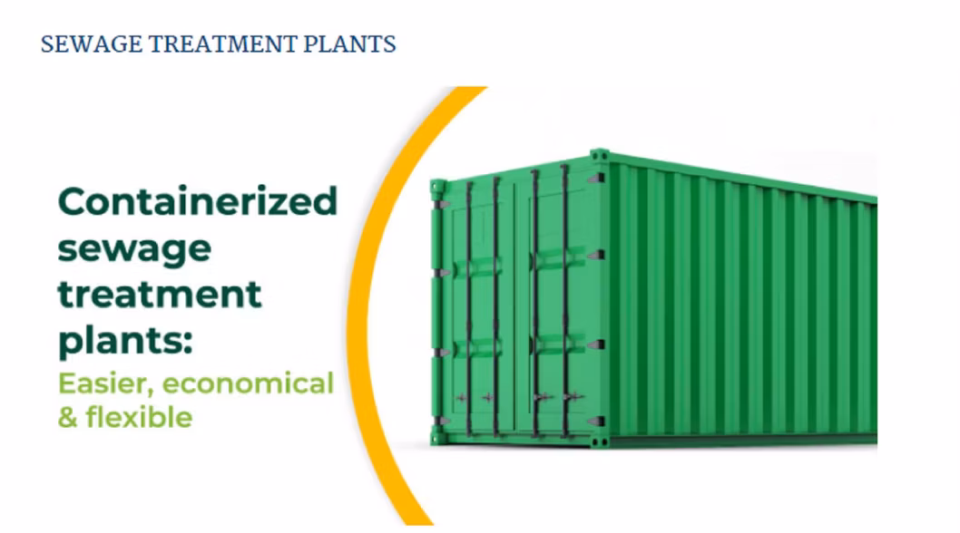 Package Mbbr Sewage Treatment Plant for Domestic and Industrial Waste Water Treatment
