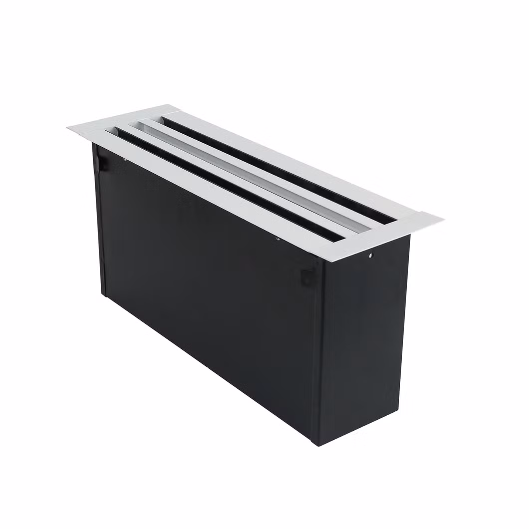 Adjustable Blades Air Ceiling Diffuser HVAC Aluminum Linear Slot Diffuser